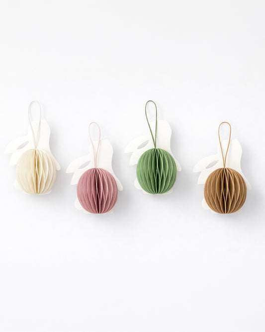 hängende Osterhasen Set Pastell