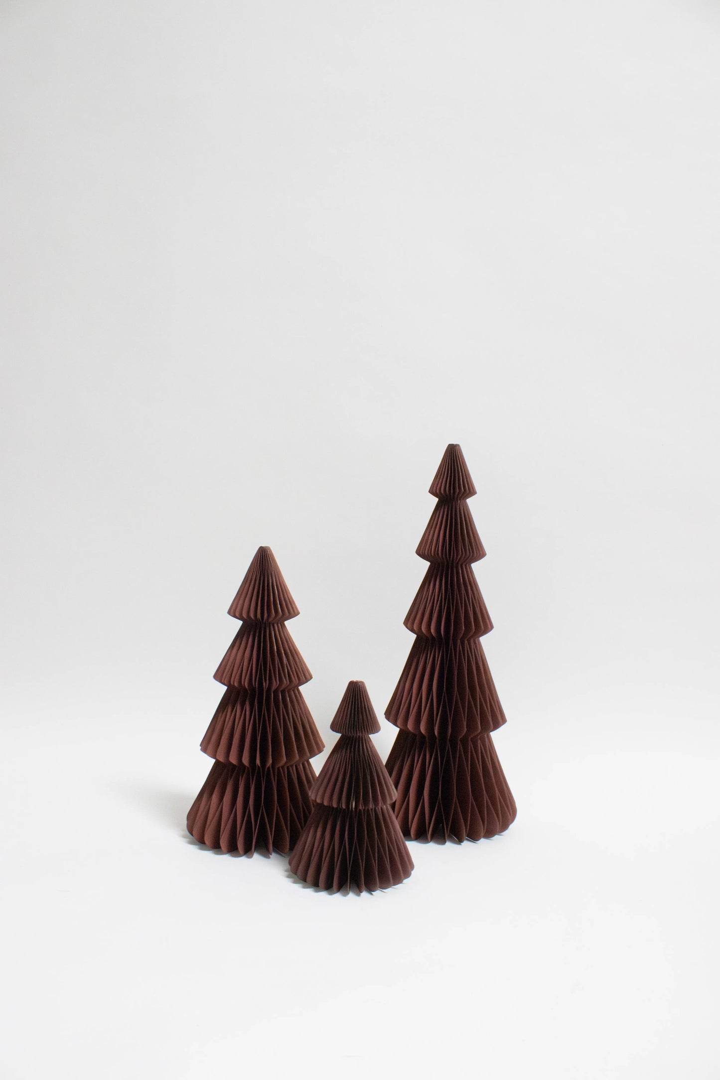 Papier Weihnachtsbaum klein – nachhaltige Tischdeko für Weihnachten
