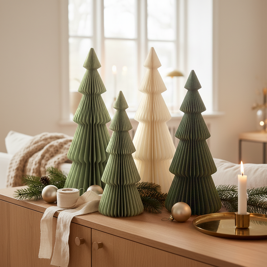 Stilvoller XL Papierbaum Weihnachten