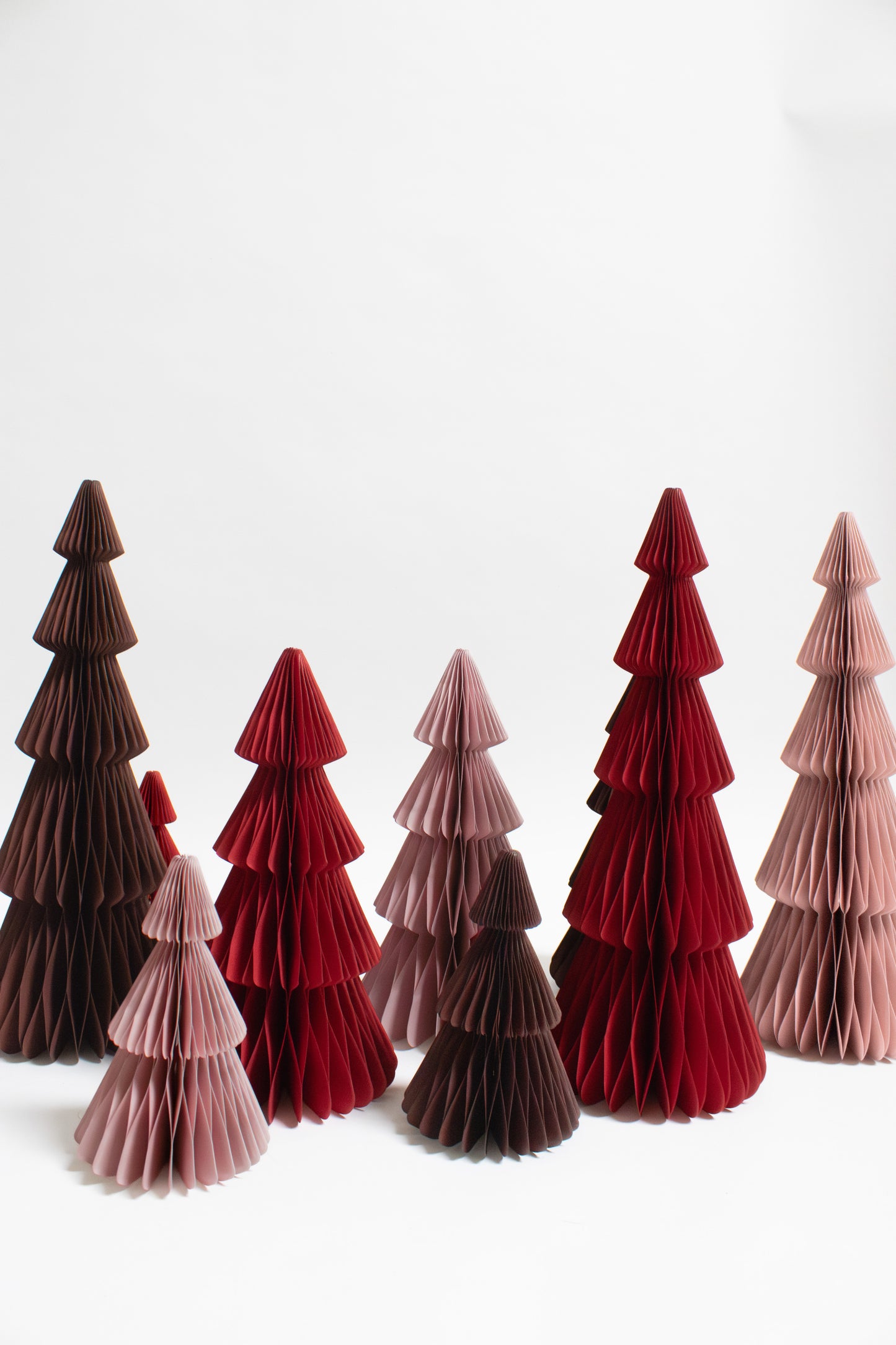Papier Weihnachtsbaum klein – nachhaltige Tischdeko für Weihnachten
