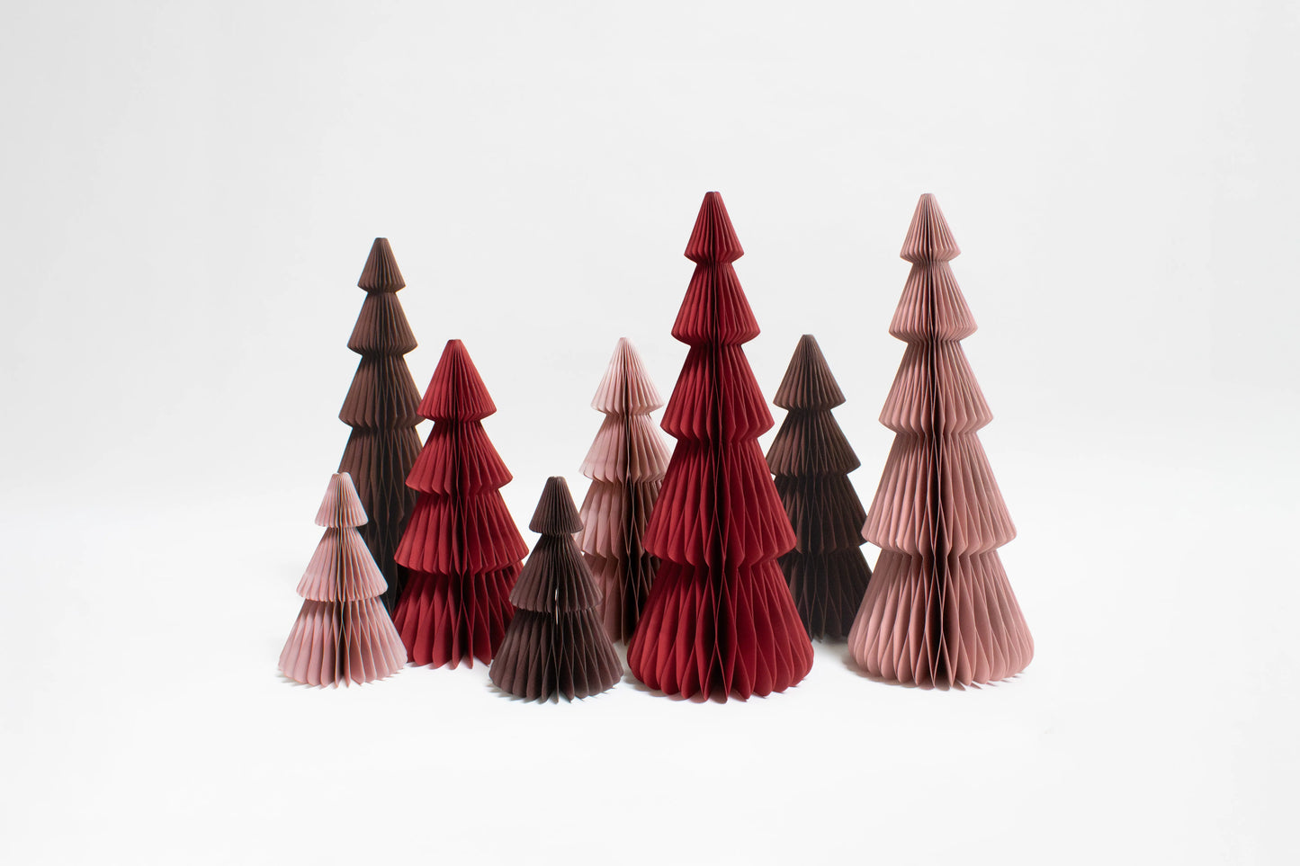 Papier Weihnachtsbaum klein – nachhaltige Tischdeko für Weihnachten