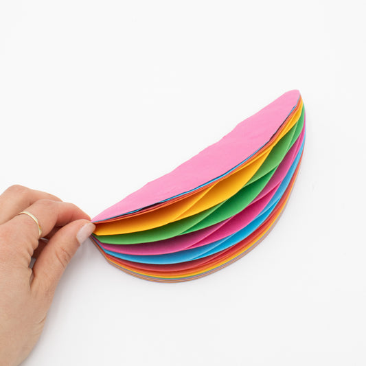 XL Papier-Ostereier Multicolor Bunt – 15 & 20 cm