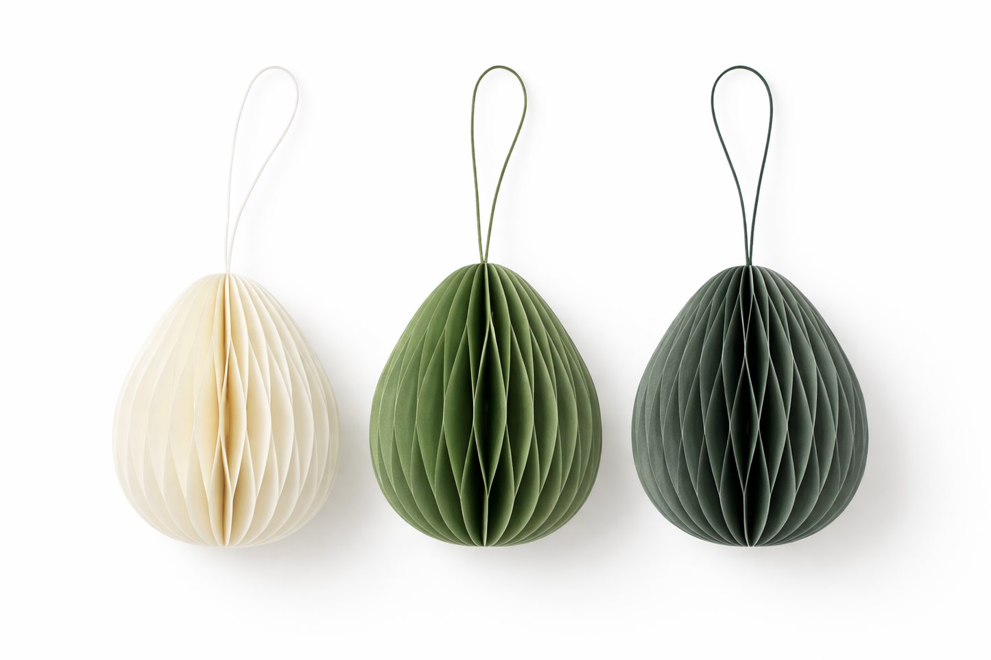 Papier-Ostereier 7 cm – natur