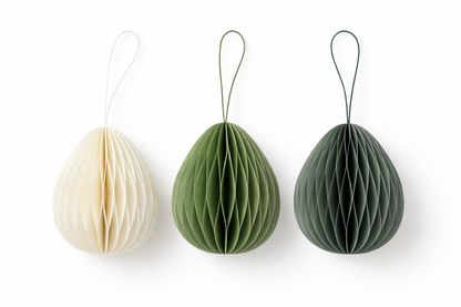 Papier-Ostereier 7 cm – natur