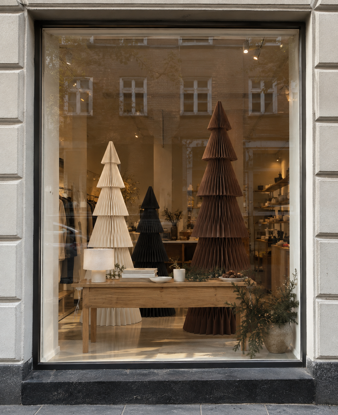 Großer Papier-Weihnachtsbaum Tilda XL – 300 cm