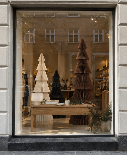 Großer Papier-Weihnachtsbaum Tilda XL – 300 cm