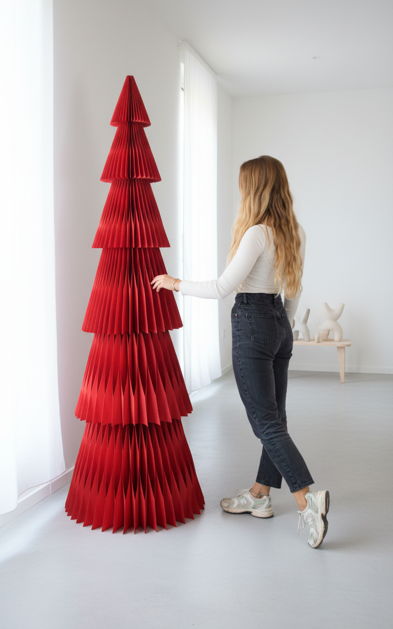 XL Papierbaum Tilda bis 2,5 m