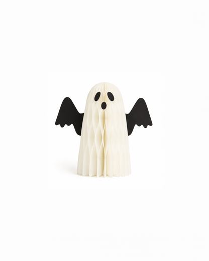 Papier-Geist 15 cm – Nachhaltige Halloween-Deko aus Papier
