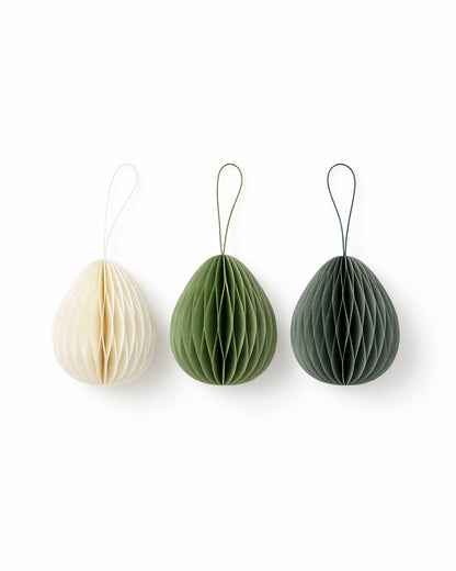 Papier-Ostereier 7 cm – 3er & 6er Set