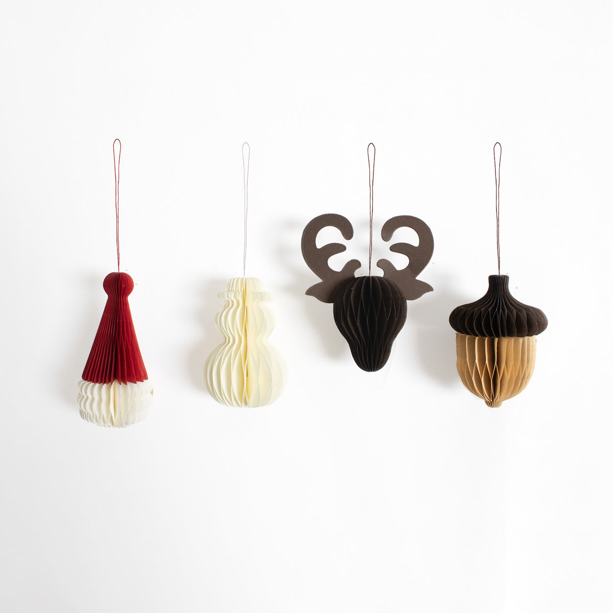 Papier-Baumschmuck Rentier – Formen im Überblick