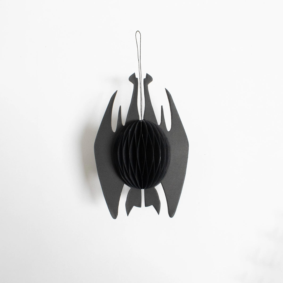 Papier-Fledermaus zum Aufhängen – Halloween-Deko, 15 & 20 cm