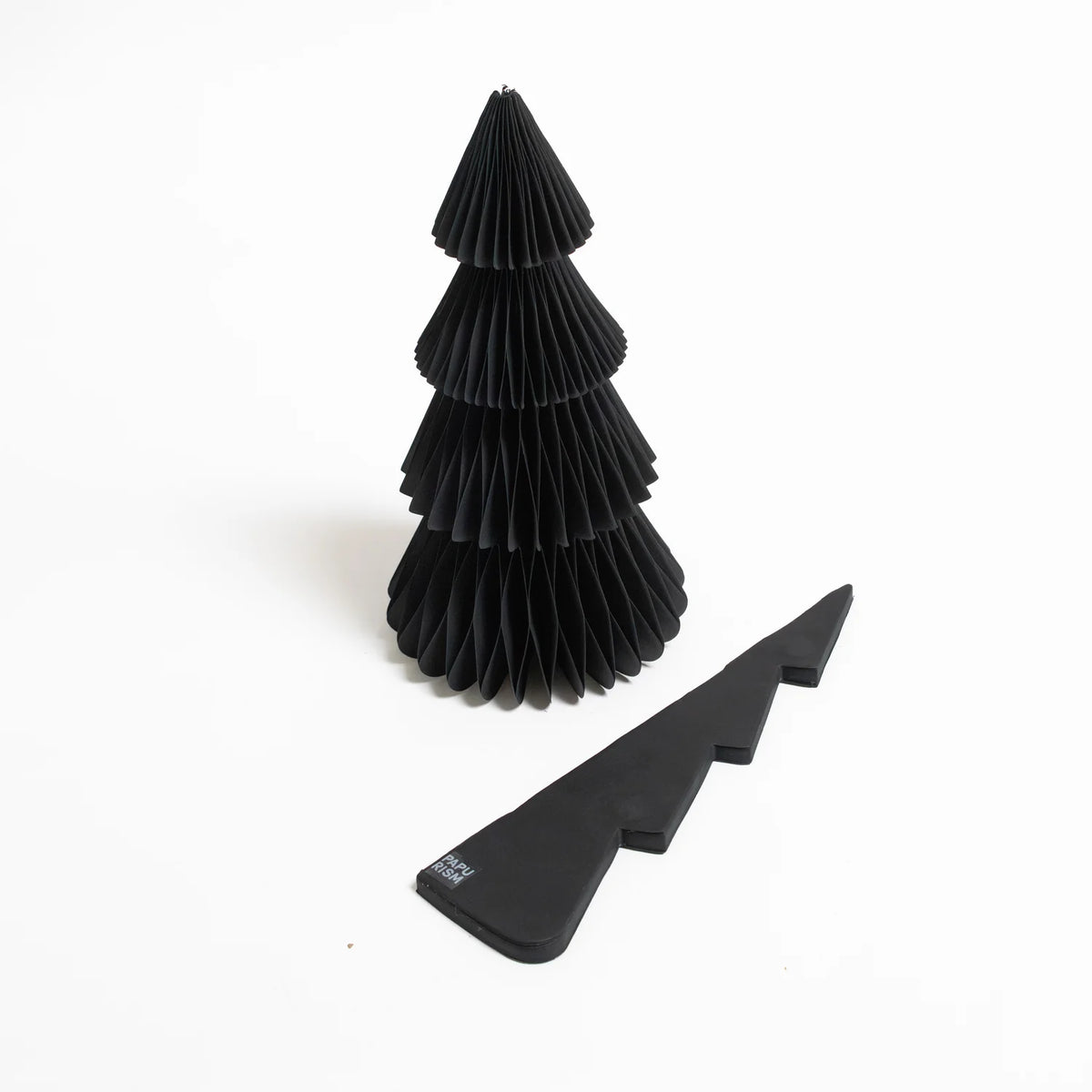 Papier-Weihnachtsbaum – flach gefaltet