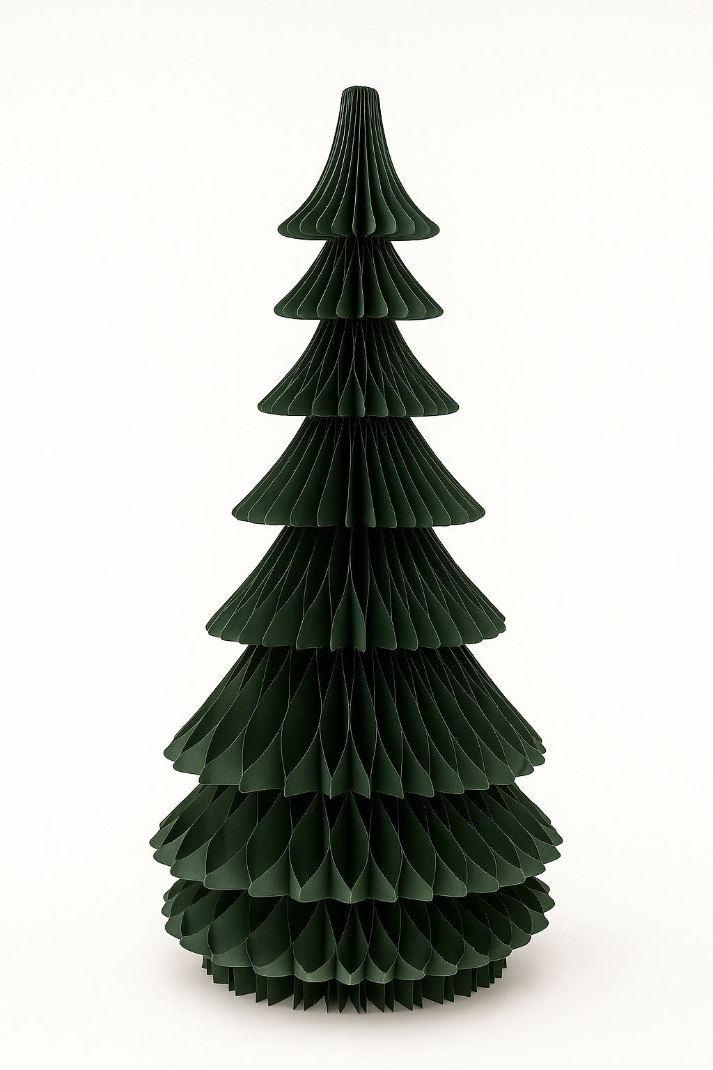 Papier-Weihnachtsbaum Freya – 60 cm, Faltendesign