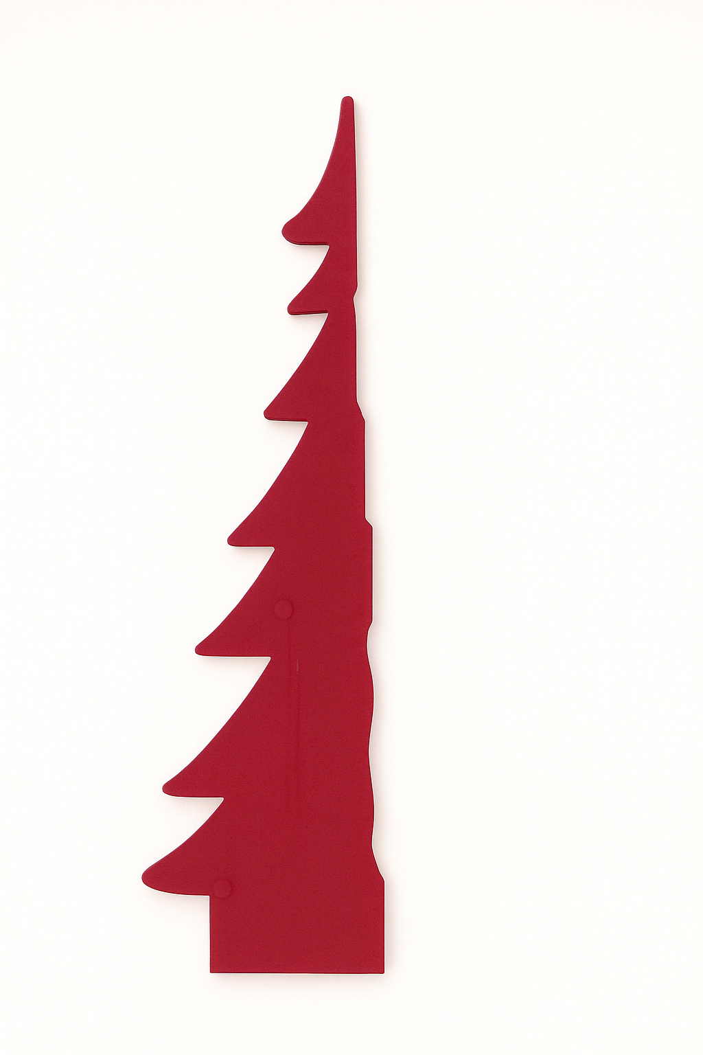 Papier-Weihnachtsbaum Freya – flach gefaltet