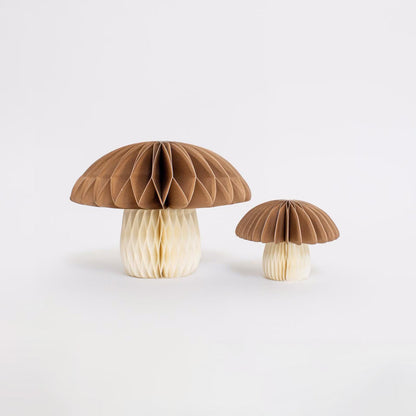 Papierpilze einzeln – Steinpilz, Fliegenpilz & mehr, 8 bis 20 cm
