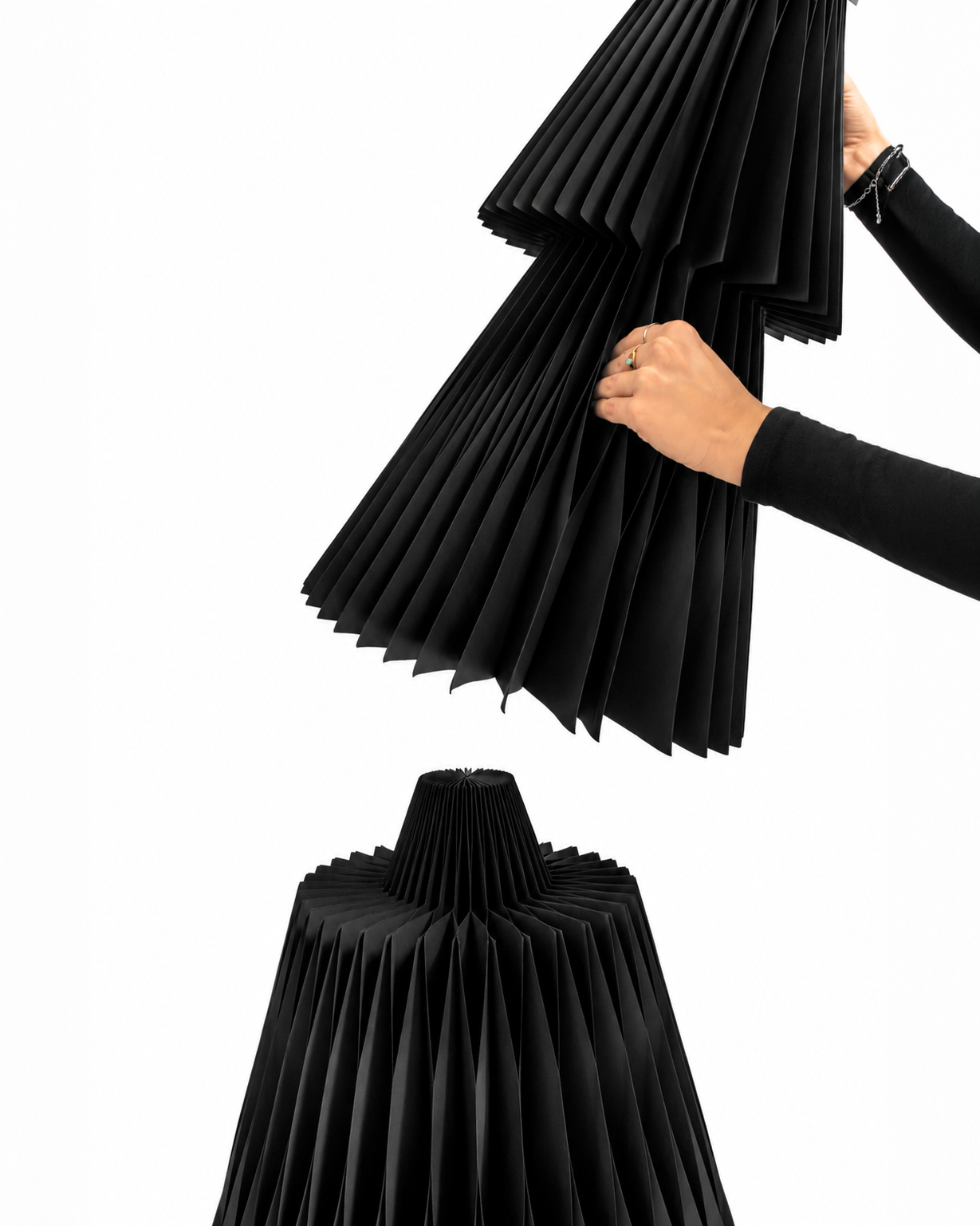 XXL Papier Weihnachtsbaum Tilda | 120–300 cm