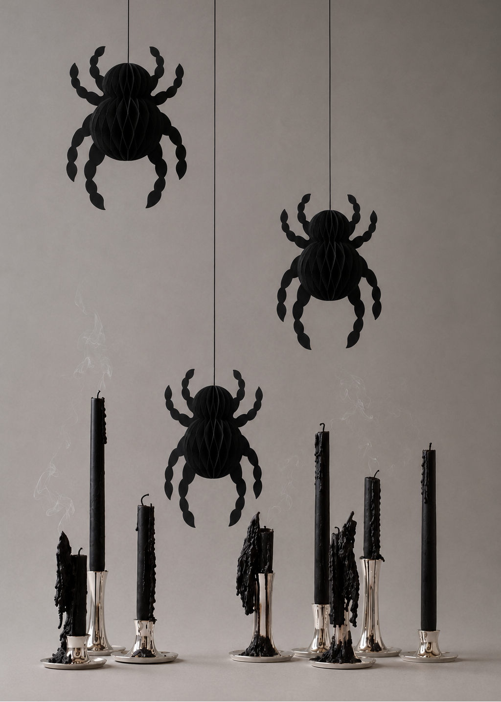 Spinnendekoration Halloween