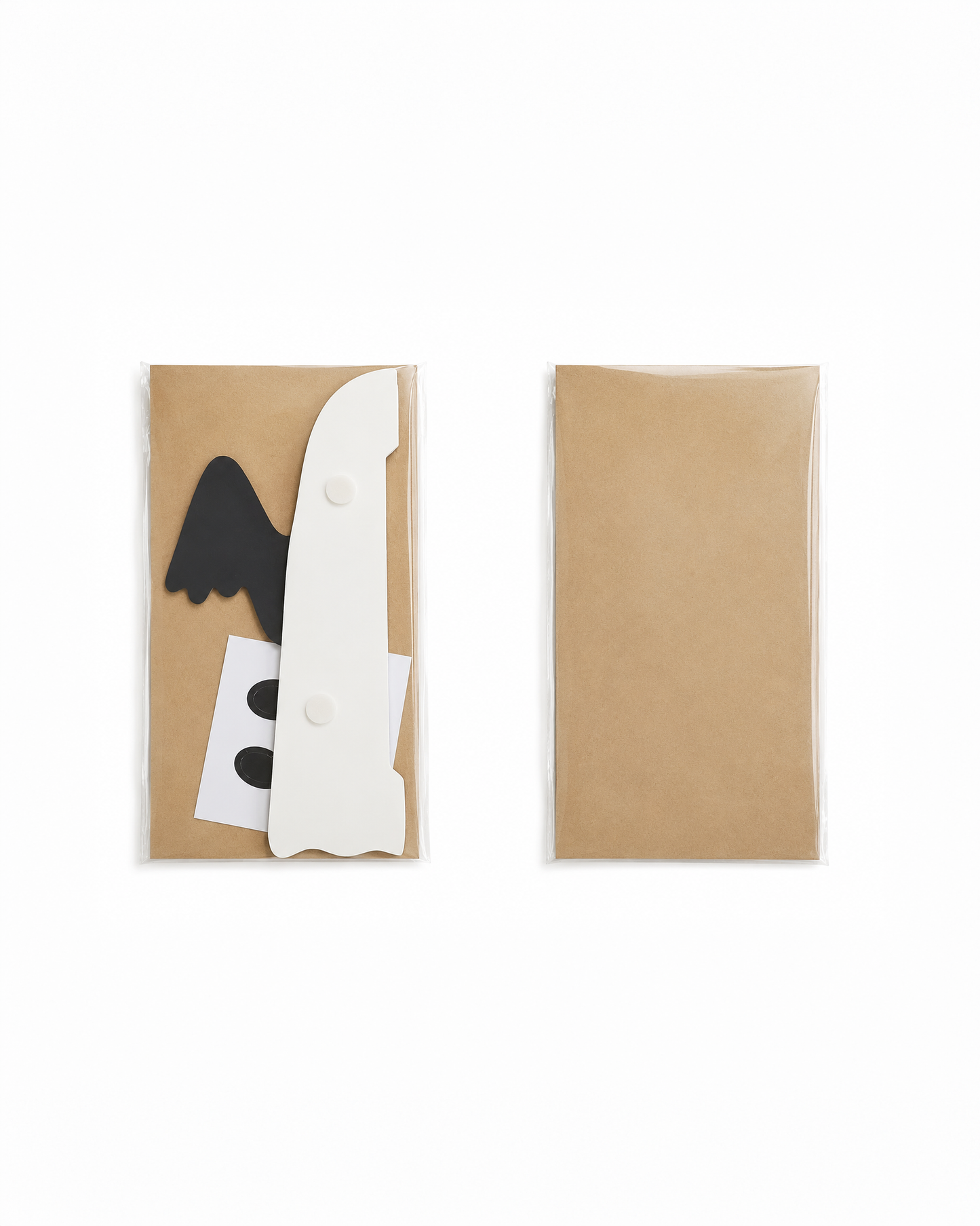 Papier-Geist 15 cm – Nachhaltige Halloween-Deko aus Papier
