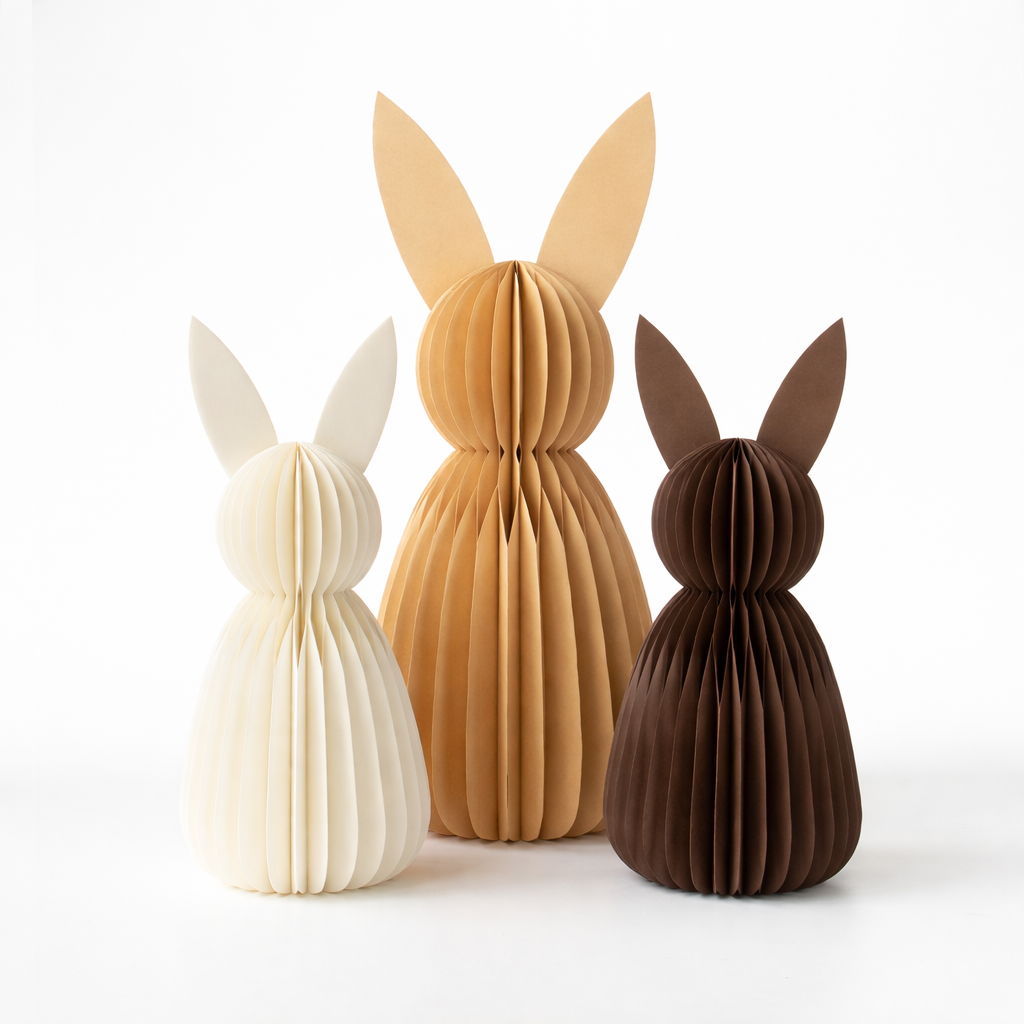 XL Papier-Osterhase Aufsteller – 30 bis 120 cm